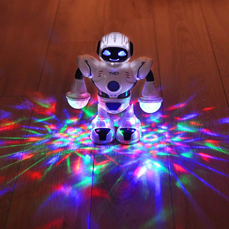 Táncoló, zenélő világító robot HT-01 (BBJ) (4)