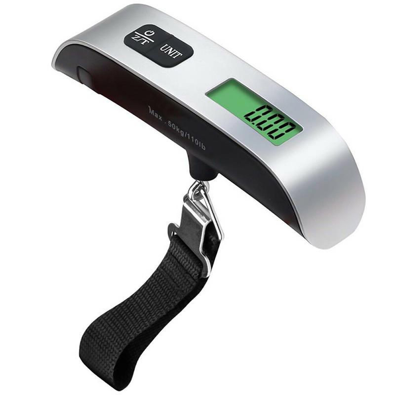 Digitális kézi bőröndmérleg poggyász súlymérő (3)