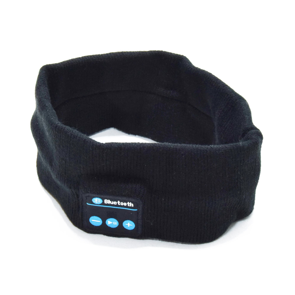 Bluetooth fejpánt zenehallgatáshoz és sportoláshoz – fekete színben (BBV) (3)
