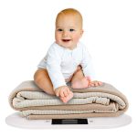 Digitális babamérleg – 20kg-ig – fehér (BB6870) 6