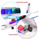 Elemes, világító, zenélő játék repülőgép gyermekeknek 2