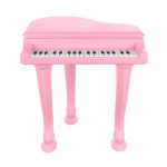 Rózsaszín játék zongora rengeteg funkcióval – 60 cm (BB11405) (5)