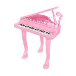 Rózsaszín játék zongora rengeteg funkcióval – 60 cm (BB11405) (8)