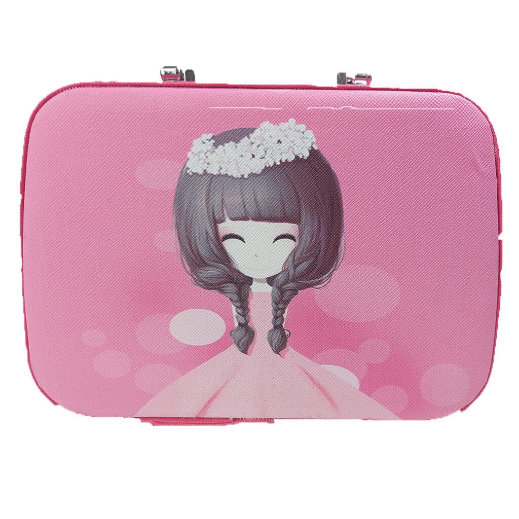 Gyermek smink készlet rózsaszín bőröndben (1)