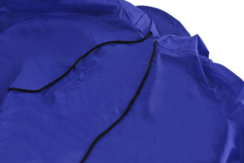 Kényelmes biciklis esőkabát kék színben – esőálló poncsó (BB0044) (5)