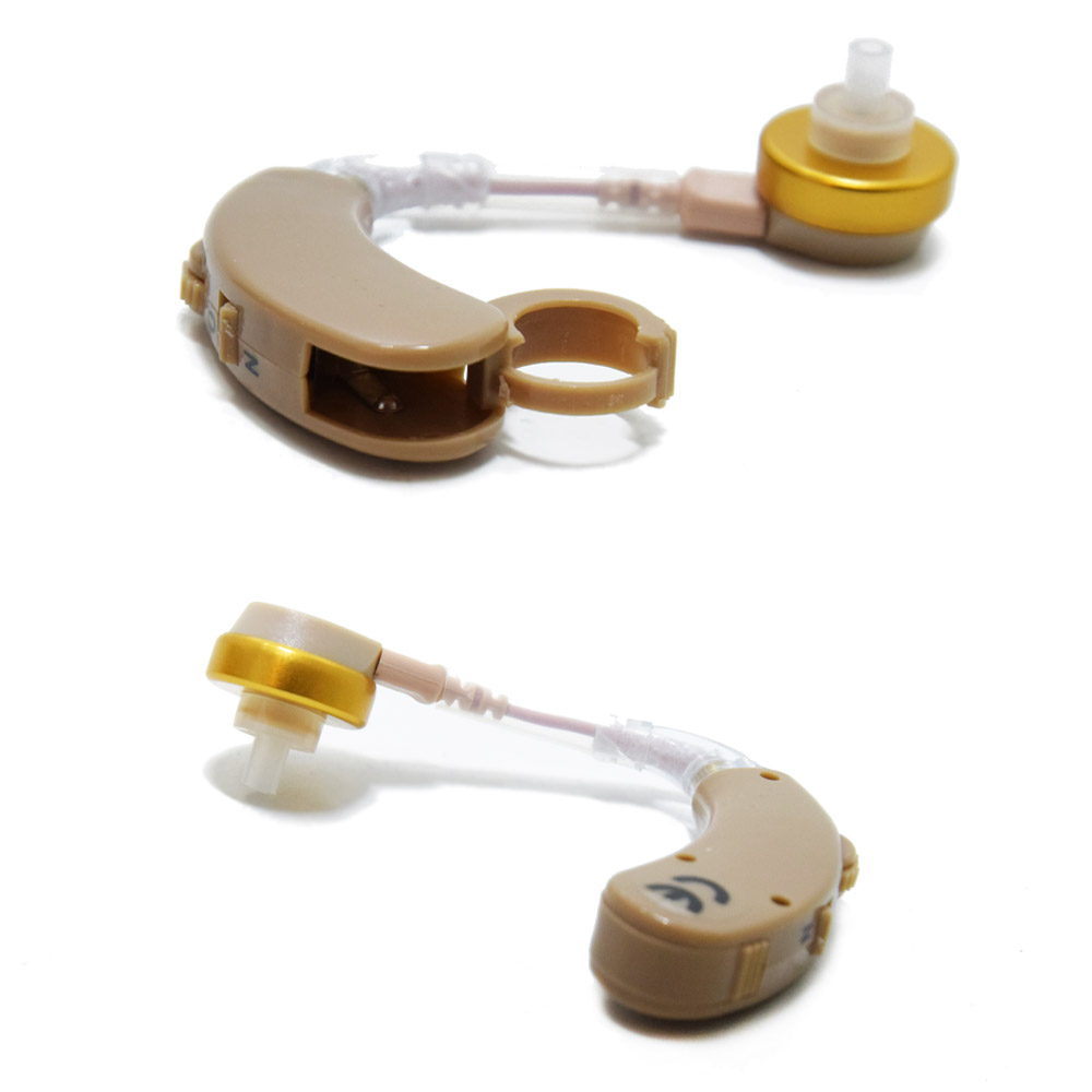 Fülbe dugható hangerősítő készülék – hallókészülék állítható hangerővel, különböző méretű füldugókkal (XB-201)4