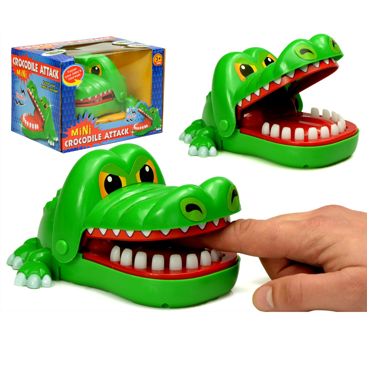 Harapós krokodil a fogorvosnál – ügyességi játék (BBI-8527) (8)