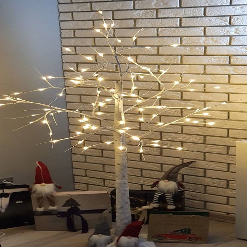 Karácsonyi dekor fa LED világíttással kül- és beltérre – 90 cm (BB-11315) (10)