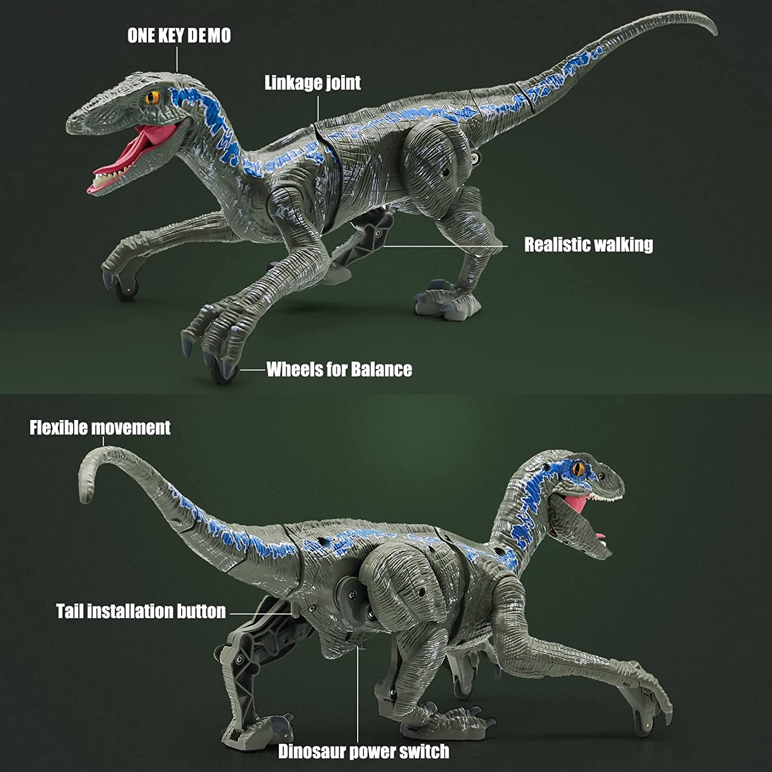 Velociraptor távirányítós (3)