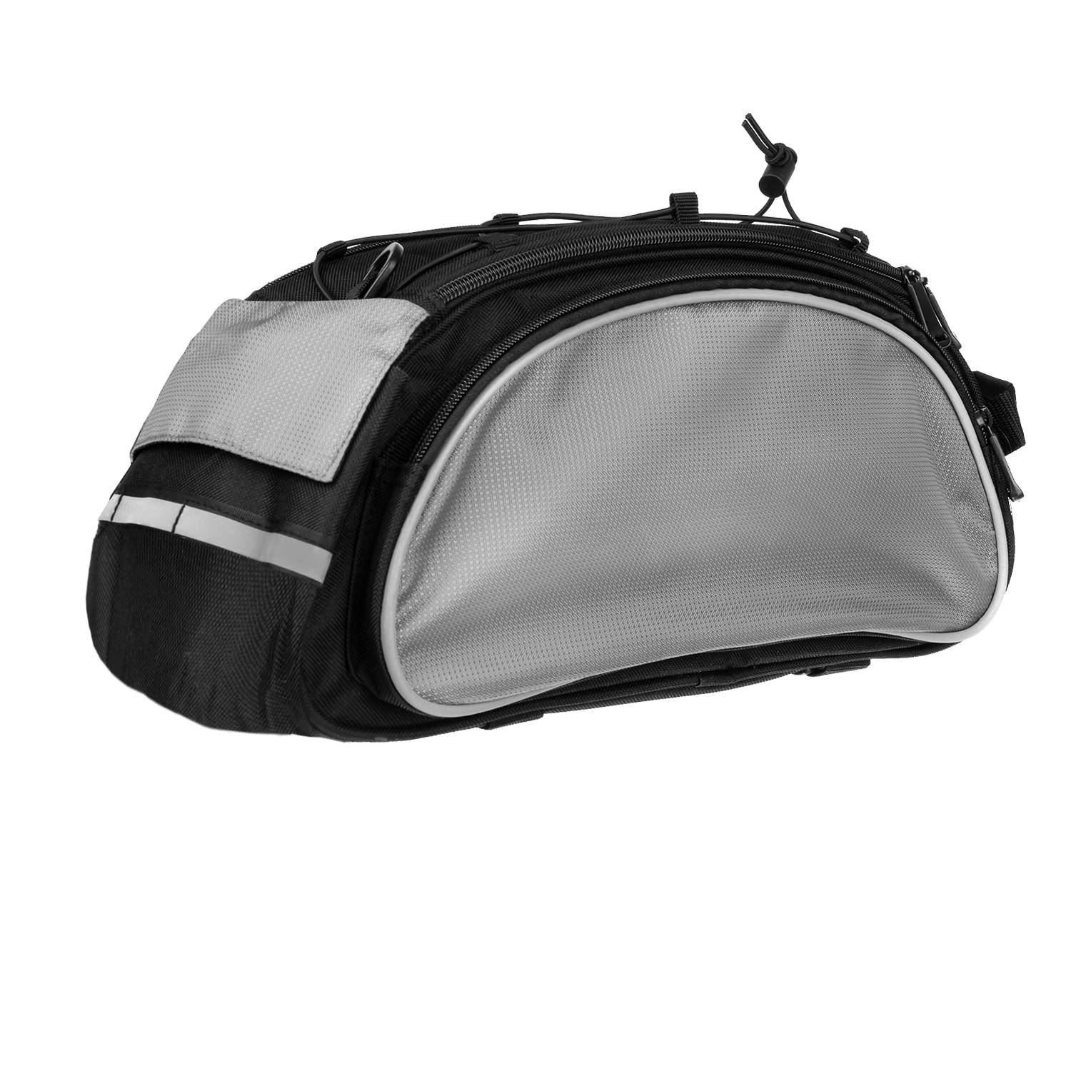 2 az 1-ben vízálló, csomagtartóra rögzíthető kerékpár táska, levehető vállpántokkal – 13 L (BB-14096) (10)