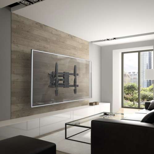 Falra rögzíthető, kihajtható KG-1001 TV tartó konzol, 32-70 méretű TV-hez (BB-20636) (3)