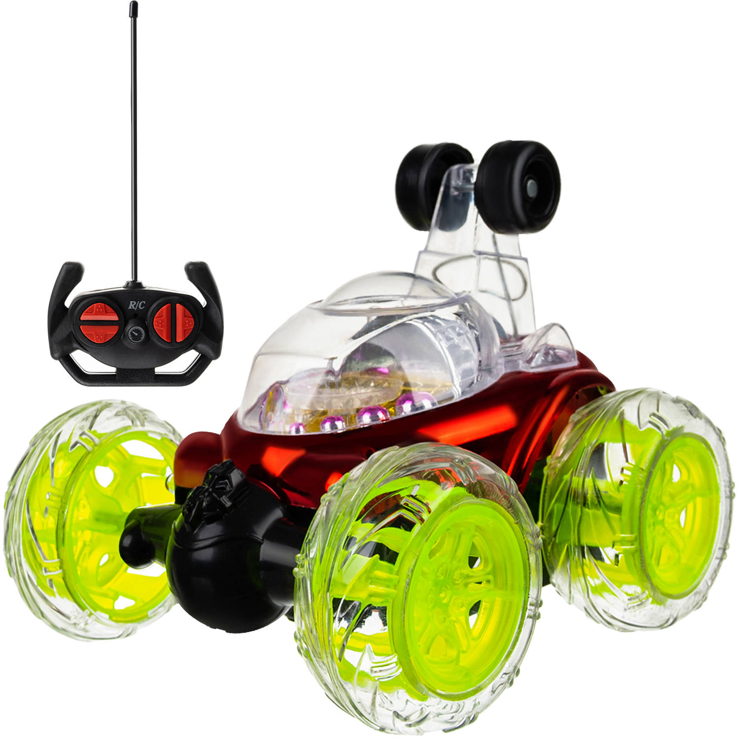 Távirányítós akrobatikus, kaszkadőr játék autó gyerekeknek – hang-, és fényhatásokkal (BB-4694) (2)