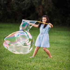 Pálcás buborék készítő szett gigantikus buborékokhoz - 500 ml vízben hígítható buborékfújó koncentrátummal (BBJ) - Image 5