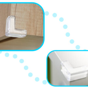 Átlátszó szilikonból készült biztonsági sarok védő gyermekek számára - 1 db (BBI-7910-1) (SB) - Image 3