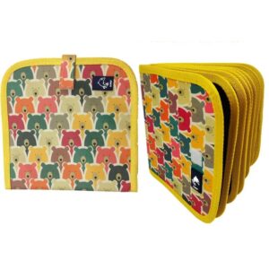 Varázslatos rajzfüzet törölhető lapokkal, beépített tolltartóval és 12 színes filccel - vidám mintás borítóval (BBJ) - Image 13