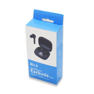 Mir 6 Tws Bluetooth fülhallgató matt fehér töltőtokkal és digitális kijelzővel (BBV) - Image 3