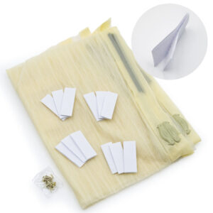 Szúnyogháló függöny ajtóra - bézs - 100 x 210 cm (BBL) - Image 4