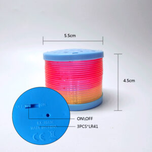 Szivárványszínű, világító, égbolt mintás lépcsőjáró rugó (BBJ) - Image 3