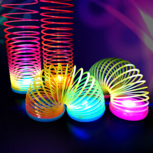 Szivárványszínű, világító, égbolt mintás lépcsőjáró rugó (BBJ) - Image 5