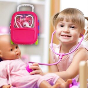 14 részes fogorvosi játék szett kis fogorvosoknak, gurulós táskában (BBJ) - Image 4