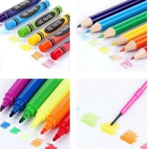 150 részes kreatív festő színező rajzkészlet – rózsaszín (BBJ) - Image 3