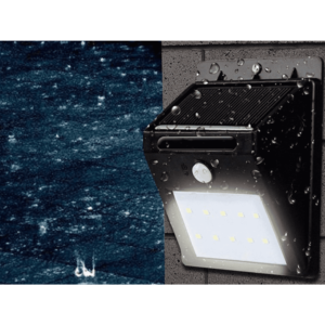 E.B. napelemes mozgásérzékelős szolár lámpa - 20 LED  (BBL) - Image 8