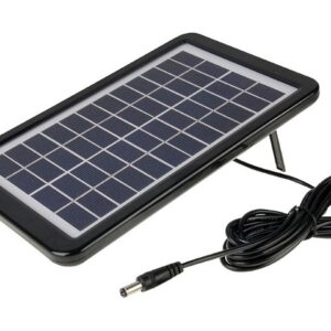 8W teljesítményű 5 töltőfejes szolár panel - 18 x 30 cm napelemes töltő panel (BBV) - Image 5