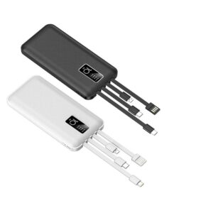 Power bank 4 féle beépített kábellel - 20000 mAh (BBV) - Image 5