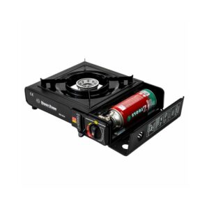 Hordozható kemping gázfőző alumínium égőfejjel és piezo automatikus gyújtóval (BBV) - Image 12