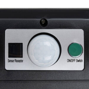 240 LED-es kültéri, mozgásérzékelős szolár napelemes lámpa - 4 világítási móddal, hideg fehér (BBD) - Image 5