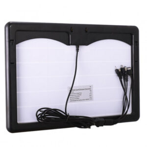 12W-os 5 töltőfejes szolár panel - 26x37 cm napelemes töltő panel (BBV) - Image 3