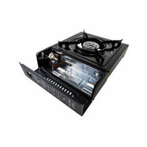 Hordozható kemping gázfőző alumínium égőfejjel és piezo automatikus gyújtóval (BBV) - Image 13