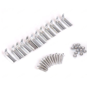 3 darabos pedál burkolat készlet autóba - csúszásmentes felülettel, kopás, por-, és karcálló - fekete-kék (THM) - Image 6