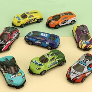 4 db-os szaltózó kisautó - kaszkadőrautó szett különböző színekben (BBJ) - Image 3