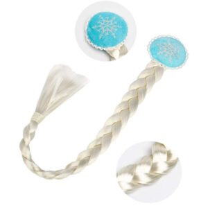 Kiegészítő készlet Elza jelmezhez - tiarával, kesztyűvel, jogarral és hajfonattal (BBJ) - Image 5