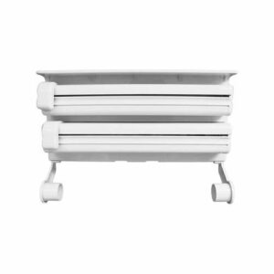 4in1 konyhai csomagolóanyag és fűszer tartó - falra rögzíthető papírtörlő, alufólia és folpack tároló és vágó (BBKM) - Image 9