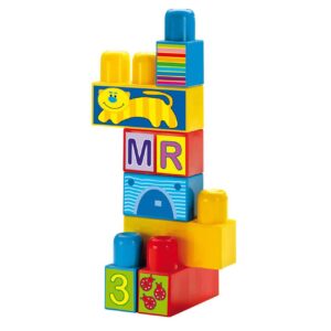 Maxi blocks 64 db-os óriás lego készlet felragasztható betűkkel és számokkal - 1,5 éves kortól (BBJ) - Image 3