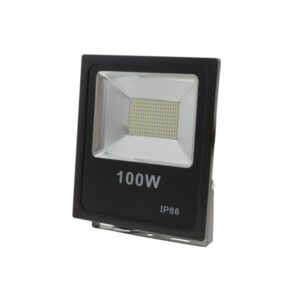 Nagyteljesítményű kültéri 100W LED reflektor - víz, por-, és ütésálló - hideg fehér (BBD) (BBV) - Image 4