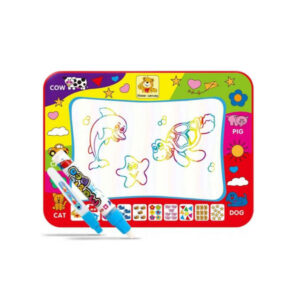 Készségfejlesztő mágikus festő szőnyeg varázslatos vízi tollakkal gyerekeknek - 60 x 80 cm (BBJ) - Image 12