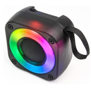 ZQS1205 RGB LED Bluetooth hangszóró - kompakt méretű hangszóró minden alkalomra - könnyen hordozható, kiváló hangminőség (BBJH) - Image 5