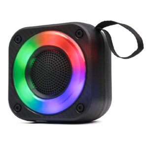 ZQS1205 RGB LED Bluetooth hangszóró - kompakt méretű hangszóró minden alkalomra - könnyen hordozható, kiváló hangminőség (BBJH) - Image 4