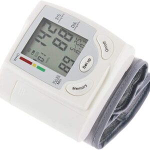 Digitális vérnyomás- és pulzusmérő csuklóra nagyméretű LCD kijelzővel (BBL) - Image 6