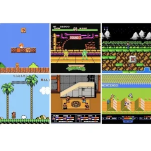 MINI RETRO videojáték konzol 500-620 játékkal (BBJ)(BBV)(BBD) - Image 8