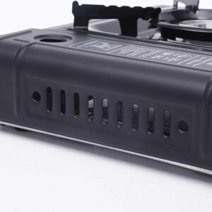 Hordozható kemping gázfőző alumínium égőfejjel és piezo automatikus gyújtóval (BBV) - Image 14