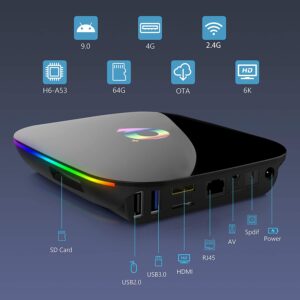 MEIQ-IT Smart TV adapter - Q PLus Ultra HD TV okosító - Android 9.0 (BBV) - Image 6