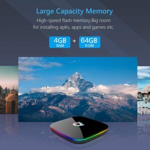 MEIQ-IT Smart TV adapter - Q PLus Ultra HD TV okosító - Android 9.0 (BBV) - Image 4