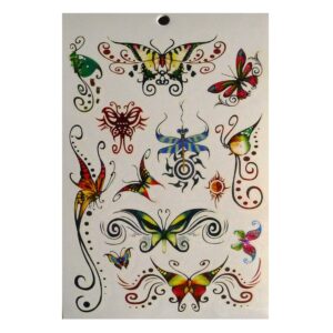 Felragasztható tetoválás készlet gyerekeknek több mint 80 mintával (BBM) (FX) - Image 13