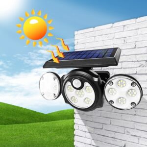 Sihangark napelemes szolár LED lámpa 78LED SH-1208A (BBV) - Image 3