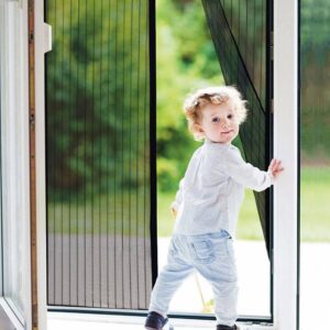 Ajtóra rögzíthető mágneses szúnyogháló - mágneszáras - 220 x 100 cm (BBM) - Image 4