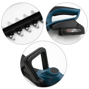 Akkumulátoros sövényvágó - biztonsági fékkel és ütközésgátlóval felszerelt, 6000 mAh, 36V (BBV) - Image 4